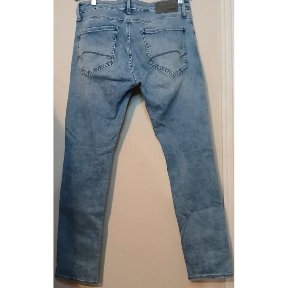 Mavi Jake Slim Fit Jeans Mens 30x30 Light Wash Stretch Denim Blue Pants